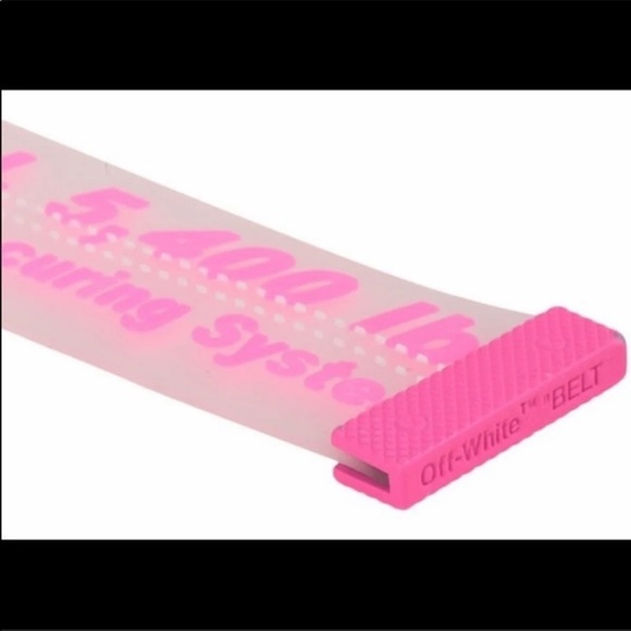 pink off white belt - Picture 4 of 8